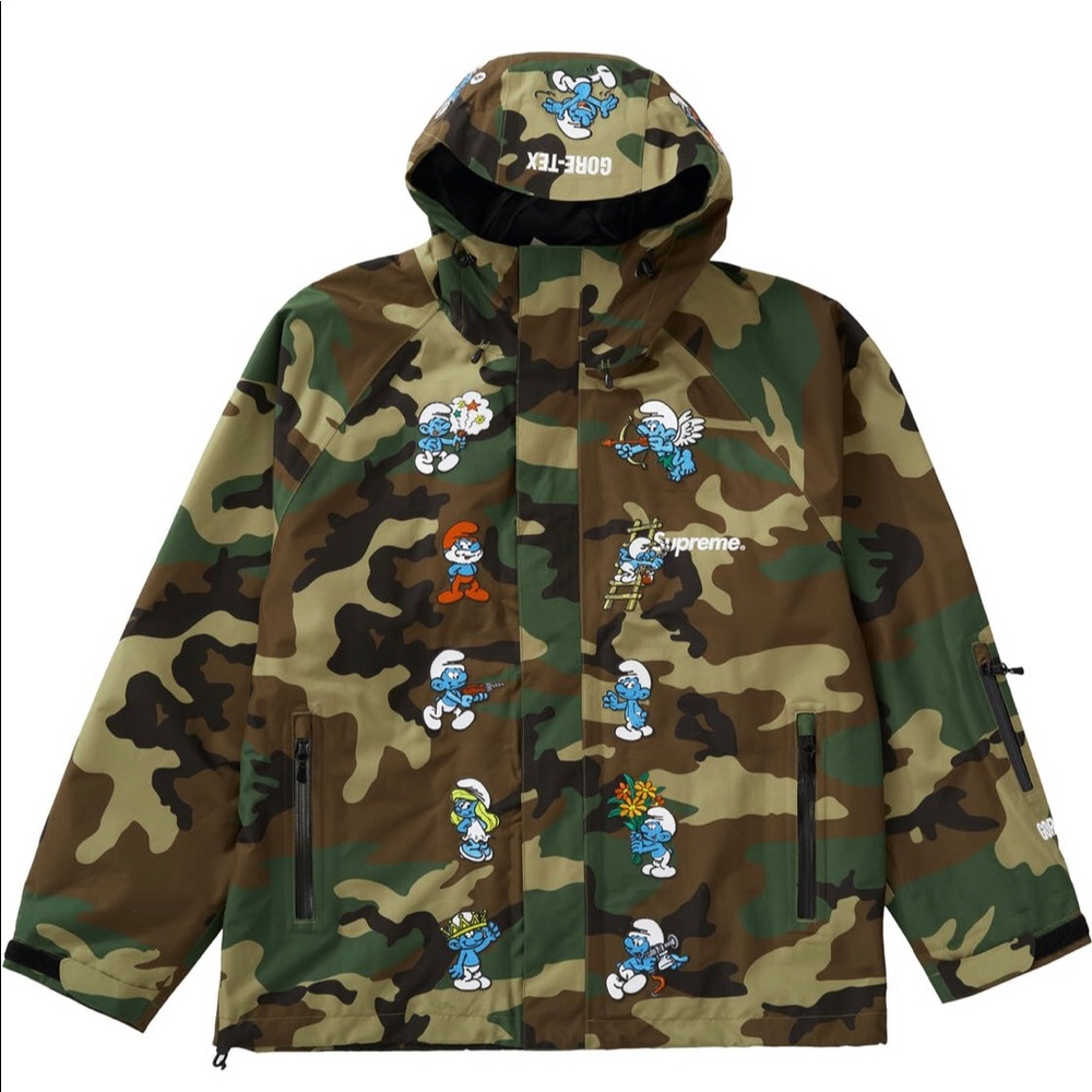 Supreme x Smurf GoreTex Jacket